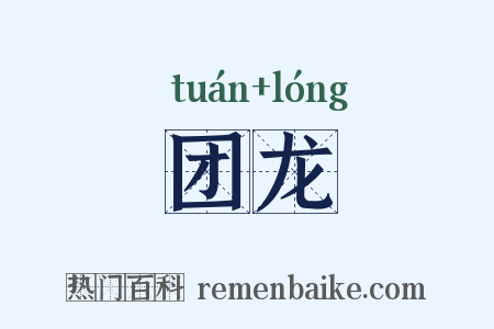 团龙是什么意思的图片